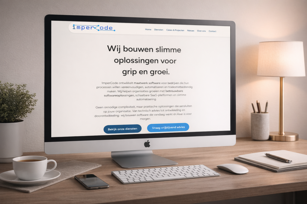 ImperCode nieuwe website
