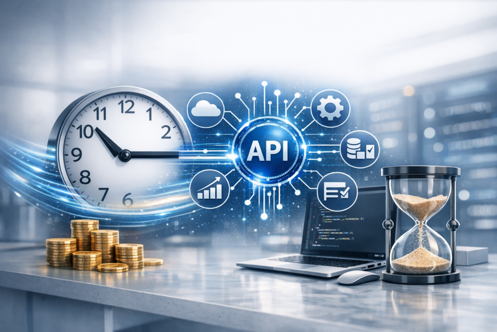 API zorgt ervoor dat er geld en tijd wordt gespaard