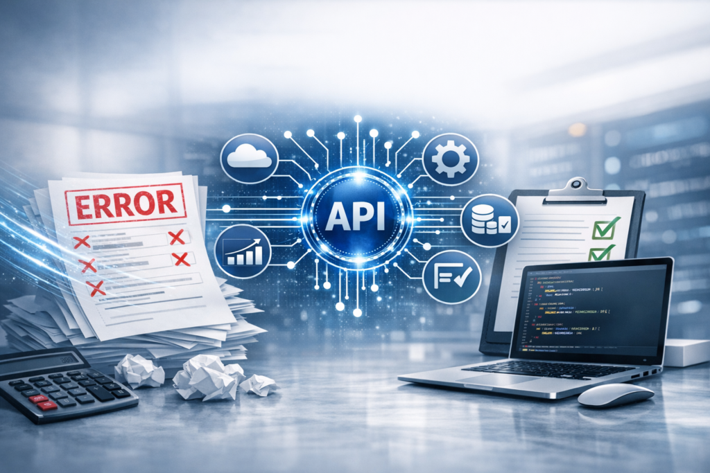 API zorgt ervoor dat er minder fouten ontstaan